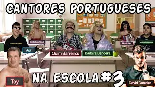CANTORES PORTUGUESES NA ESCOLA #3 (DIOGO PIÇARRA, QUIM BARREIROS, FERNANDO DANIEL, ROSINHA, TOY)