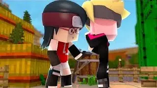 Minecraft  BORUTO   SARADA UCHIHA BEIJOU BORUTO #3