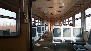 Рабочий дизельный поезд Николаев - Долинская Working diesel train in Ukraine