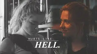 natasha & yelena | hurts like hell