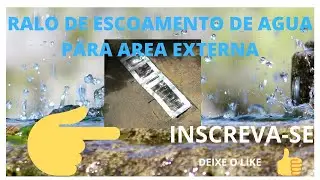 RALO DE ESCOAMENTO DE ÁGUA DE CHUVA