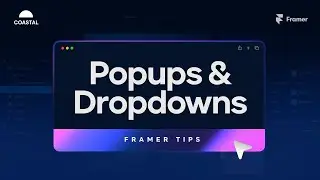 Using Framer Overlays To Add Popups & Dropdowns