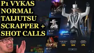 P1 Vykas Normal Taijutsu Scrapper PoV With Shot Calls