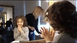 Прическа и маникюр на День рождения Зоряны в салоне красоты Милана
