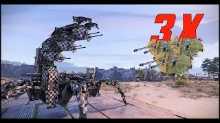 Fire rate FUSED Cyclones TEAR though armor | Crossout