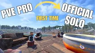 I’m a PvE Player… So I Tried SOLO on Official Rust