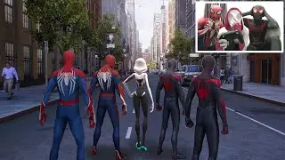 SPIDERBROS INSOMNIAC PLAYING SPIDERMAN 2 (FUNNY FREE ROAM GAMEPLAY)
