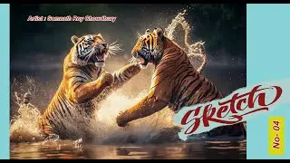 EASY Step by Step Guide for Drawing a Realistic Tiger