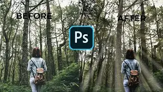 Sun Rays Effect in Photoshop -  in-  MM Photoshop - YouTube