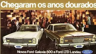 COMERCIAS DE CARROS ANTIGOS DOS ANOS 60 e 70 - FORD GALAXIE,CHEVROLET OPALA,CHEVETTE,DODGE DART