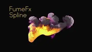 Follow Spline FumeFX for Cinema 4d (Amharic) tutorial