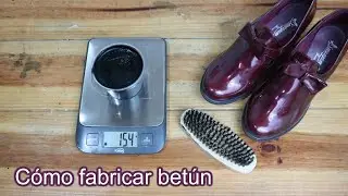 Shoe polish (commercial formula)