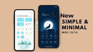 Minimal MIUI 13/14 Themes to Try 😍 | Best MIUI Themes for Xiaomi, Poco MIUI 13