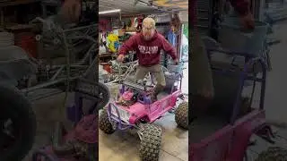 Super Charged Barbie Jeep! Will it start?