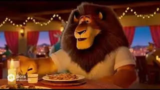 furry lion burps