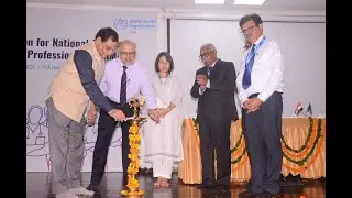 National President of IMA appreciates Dr Venkatesh Karthikeyan during NAMP AMR 