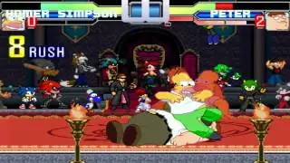 M.U.G.E.N - Homer vs Peter