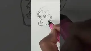 How To Sketch For Beginners #shorts #face #art #sketch #pencildrawing #drawing #ytshorts