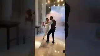 Сорвал юбку и посадил на шею: видео страстного свадебного танца Прилучного и Брутян
