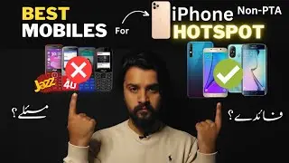 Non PTA iPhones Sim Working Trick | Small Phones for Hotspot