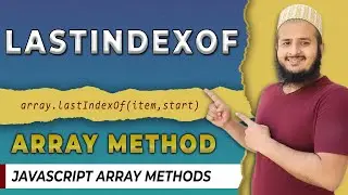 lastIndexOf Array Methods | Array Methods in Javascript | Hindi | 2022
