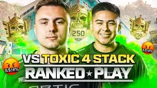 PRED & SHOTZZY VS TOXIC 4 STACK IN RANKED PLAY!