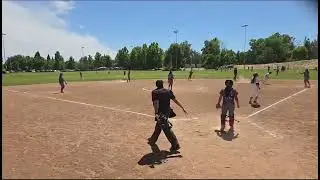 Mila Opdahl-Gaona 2031 SS Heads up double play.