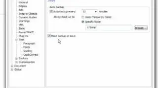 Setting CorelDRAW X5 Defaults