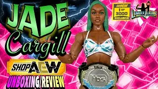Jade Cargill AEW Shop Exclusive 1/3000 Figure Unboxing and Review!
