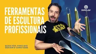 CONHEÇA AS FERRAMENTAS USADAS POR ESCULTORES PROFISSIONAIS