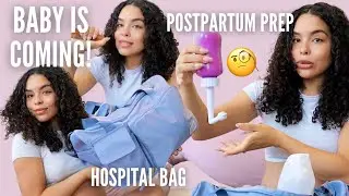 PREPARING FOR MY NEWBORN TO ARRIVE! First Time Mom, Hospital Bag, Labor & Delivery Prep