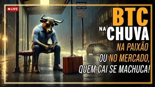 😣 BITCOIN SEM REAÇÃO, E AGORA? 🔴 ANÁLISE AO VIVO BTC