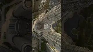 Aerial View of Kuala Lumpur's Iconic Petronas Towers #drone  #petronastowers #kualalumpur #epic #fyp