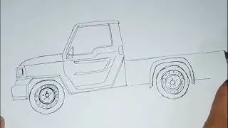 HILUX RANGGA MINI TRUCK - MENGGAMBAR TOYOTA HILUX RANGGA