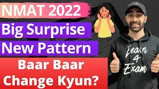 NMAT New Pattern Change | Ye Toh Bawal Ho Raha Hai | Surprise #nmat #nmatexam