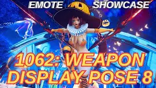 [PSO2 NGS] 1062: Weapon Display Pose 8 - Emote Lobby Action - 1062「武器反映ポーズ8」
