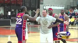 Harlem Wizards Basketball Team Visits Natrona County 2020