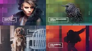 Colourful Slides | After Effects Template