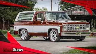 502c.i. Powered K5 blazer with a STUNNING interior.