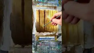 Как нарисовать рассвет в лесу