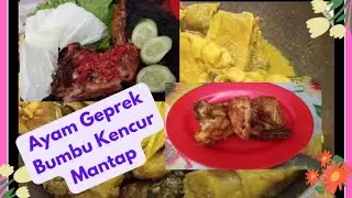 Geprek Ayam Bumbu kencur