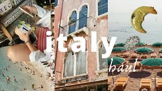 italy haul 💌 vintage, clothing & ceramics