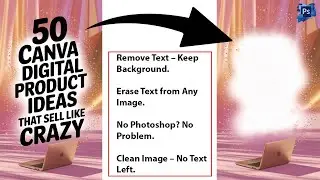How to Remove Text from Image Without Damaging the Background (Easy & Free) l Jk Design Studio