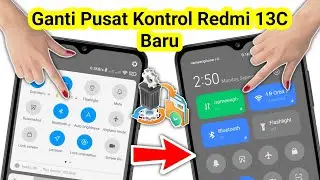 Pengaturan Pusat Kontrol Redmi 13C | Ubah Pusat Kontrol di Redmi 13C | Aktifkan Kontrol HyperOS