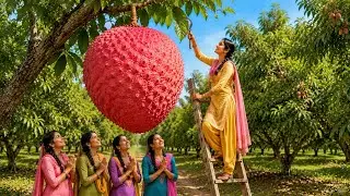 🍒 Giant Litchi Festival In Village 😍✨ 
