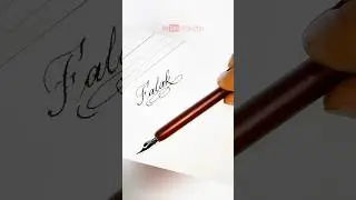 tere vaste #falak name writing in beautiful calligraphy | awesome satisfying hand writing