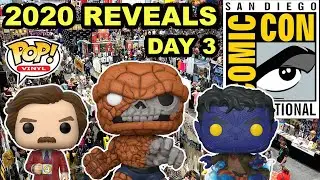 SDCC 2020 Funko Pop Reveals - Day 3