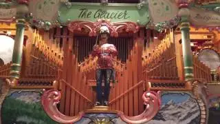 125-Key J. Verbeeck concert organ 'The Glacier' plays 'Arrival of Queen Sheba'