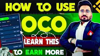 How To Use OCO  |Binance Trading Tutoria IN URDU/HINDI | Binance basic lec :6 Rahiel Rajpout