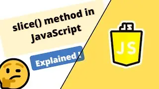 slice() method in JavaScript explained with all scenarios